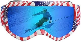 Kids Ski Goggles, Kids Snow Sports Goggles for Kids Double Spherical Lens