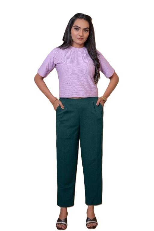 Women Stylish Trousers Straight Fit Casual Pants Comfortable Daily Fashion Bottom-picture-24