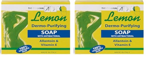 A3 Lemon Dermo-Purifying Soap - 100 g (Confezione da 2)