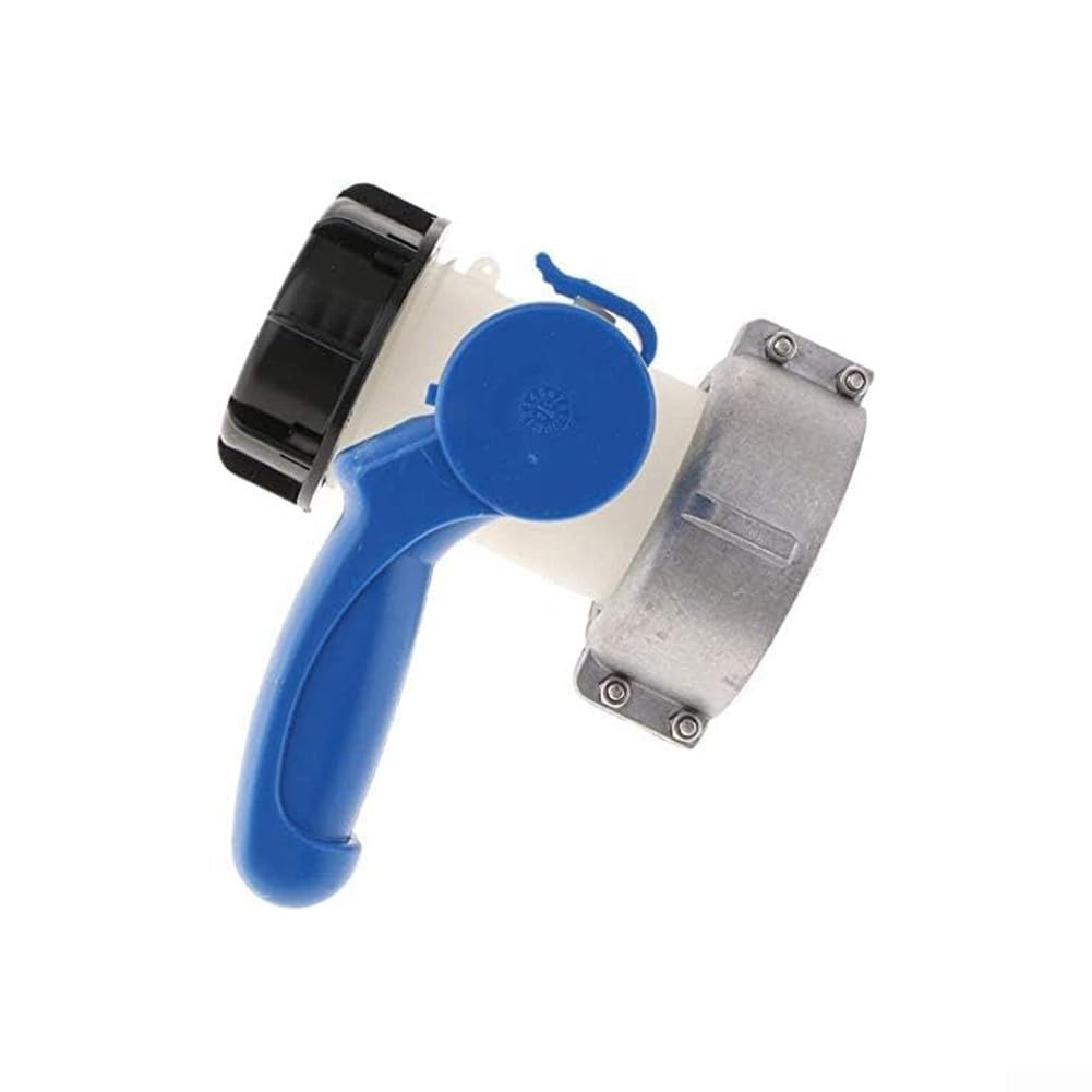 Llave de paso de agua IBC con tuerca de unión de aluminio para mayor seguridad y rendimiento (DN40 (62 mm)