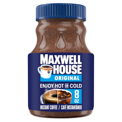 Maxwell House Instant Coffee, Original Roast, 8 oz Jar