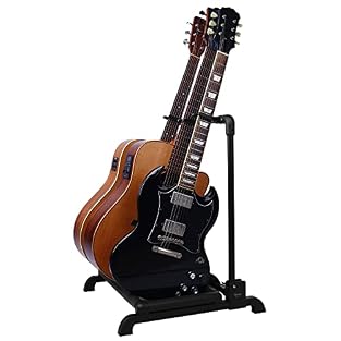 【Stop Guitar Collisions & Shifting】 Ever worried about your guitars bumping into each other on a crowded rack? The GUITTO multi guitar stand solves this with individually adjustable neck hooks that securely lock each instrument in place. These custom...