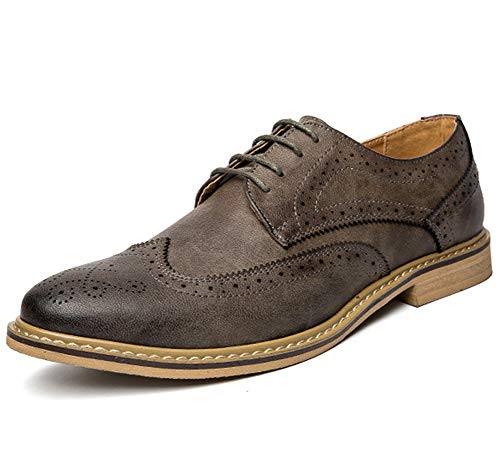 [CHENGFA] ビジネスシューズ ウイングチップ ウォーキング