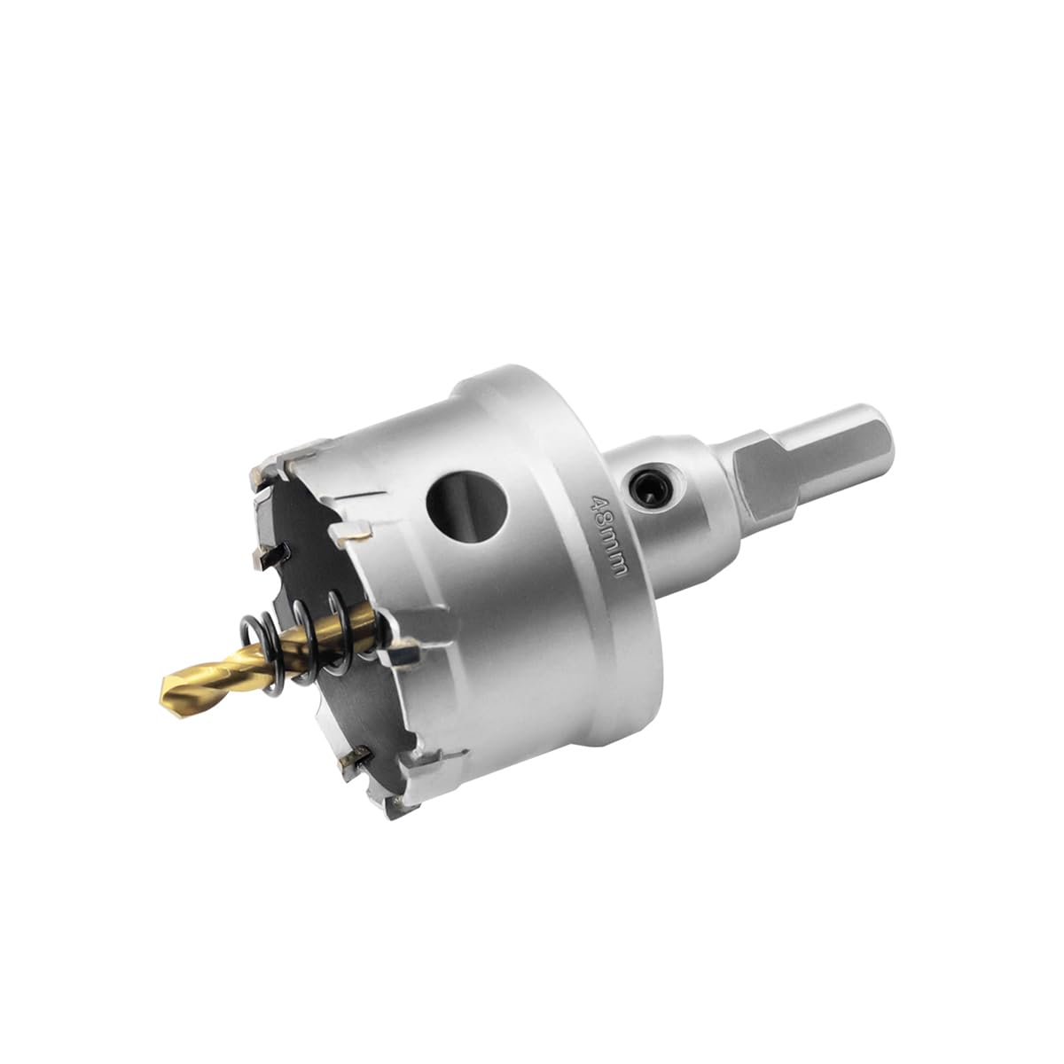 Aohhy Lochsäge Hartmetall Bohrer, Professional TCT Metall Bohrer für Edelstahl, Kunststoff, Messing, Eisen, Aluminium
