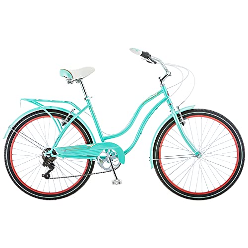 Schwinn Perla Cruiser Bike, 26 Inch Bike for Women and Men,