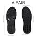 CHGCRAFT Shoe Replacement Rubber Full Out Sole A Pair Leather Shoes Wear Resistant Shoes Sole Raised Shoes Sole for Work Shoes and Boots, Men, Black, 11.8x4.5inch