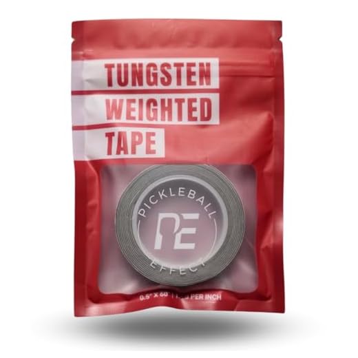 Weighted Tungsten Tape for Pickleball Paddles