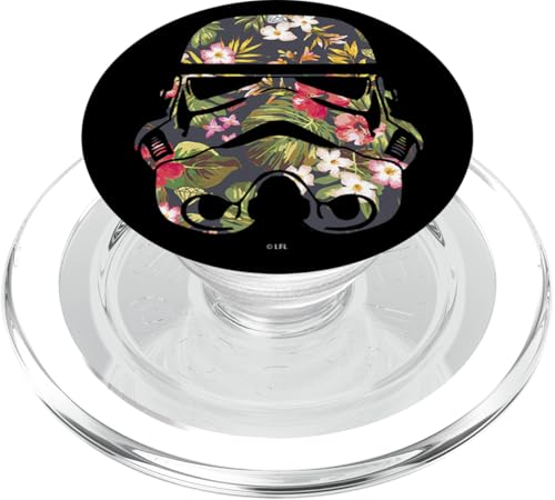 Grip MagSafe Star Wars Storm Trooper Floral anti-chute pour grand écran iPhone