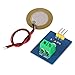 Coliao 6pcs Piezoelectric Sensor Analog Ceramic Piezo Vibration Sensor Module 3.3V/5V Piezoelectricity for DIY Kit
