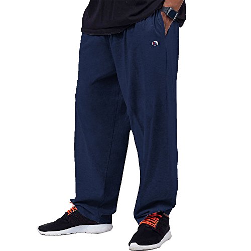 Pantalon jersey Champion grande taille X-Large marine coupe droite
