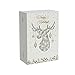 PIONEER-EFFORT Christmas Wooden Advent Calendar Book with LEDs White & Gold Christmas Reindeer Countdown Holiday Gifts with 24 Drawers Adults Kids Home Decoration (White&Gold,with light)