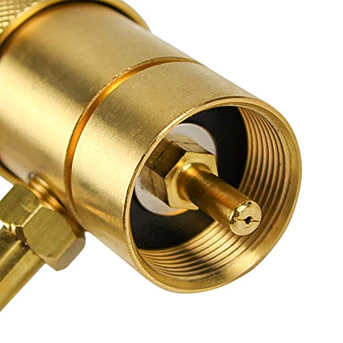 Bluefire Triple Flame Barrel Turbo Torch Head High Output 25590 Btu Heavy Duty Gas Welding Nozzle Fuel By Mapp Map Pro Propane Brazing Soldering Large Dia Pipes Flamethrower #TOP5