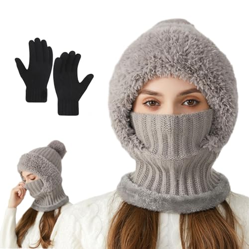 Choosemuc Hat, Choosemuc 3 in 1 Balaclava, Choosemuc Women's Outdoors Windproof Scarf Hat