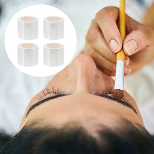 Healifty 4 Rollen Frischhaltefolie, Professionelle Tattoo Barrier Film, Einweg Barrierefolie Tattoo Schutzfolie zur Abwehr von Infektionen, PE-Kunststofffolie für Augenbrauen Lippen Zubehör [Weiß]