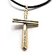 Forgiven Jewelry Baseball Bat Cross Necklace in Gold