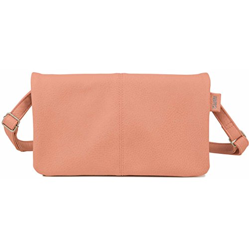 zwei Mademoiselle M2 Umhängetasche/Clutch 17 cm, peach
