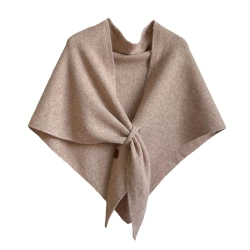 Pashmina Shawl Wraps for Women, 2026 New Knitted Shawls Triangular Striped Scarves Cardigan Shawls