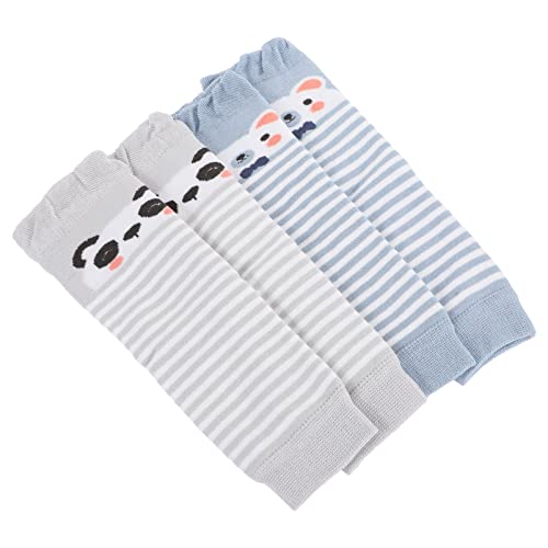 Healeved 2 Pairs Children's Tube Socks Medium Winter Warm Cotton Polyester Socks for Boys and Girls
