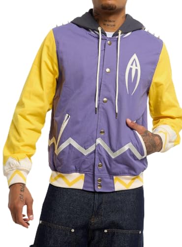 Hazbin Hotel Adam Varsity Jacket MULTI XL