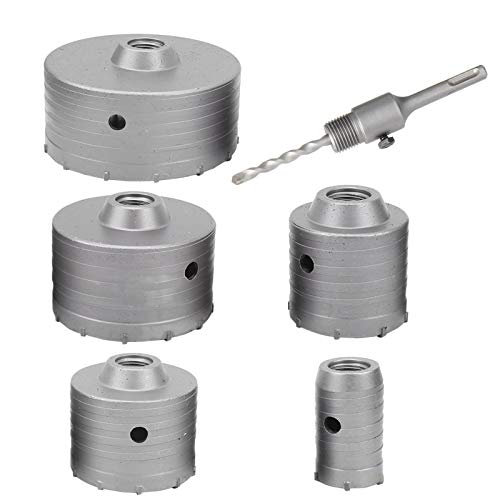 Set de 6 sierras de corona Garosa para concreto y ladrillo miniatura 1