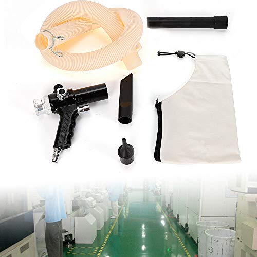 Vacuum Cleaner Air-Operated Suction Vacuum Blow Gun Pneumatic Dust Collector Blow Pneumatic Cleaning