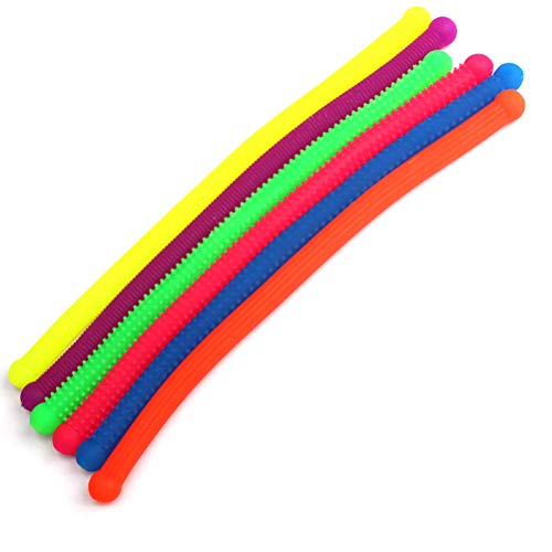 TBEONE 6 peças de brinquedos sensoriais de borracha termoplástica estilo aleatório, brinquedos senso