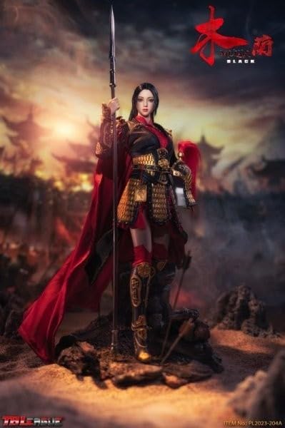 1/6 アクションフィギュア ムーラン ブラック（PL2023-204A） 1/6 アクションフィギュア ムーラン ブラック（PL2023-204A）