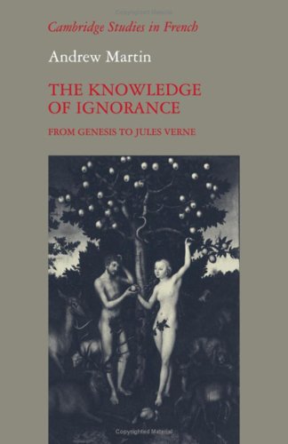 Cover of The Knowledge of Ignorance from Genesis to Jules Verne