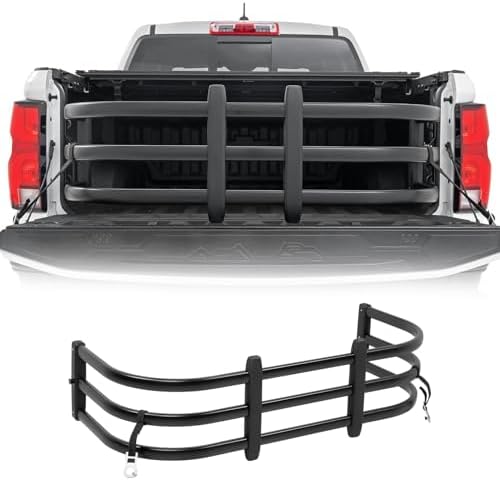 Amazon.com: LOX ROX Truck Bed Extender,Aluminum Retractable Tailgate ...