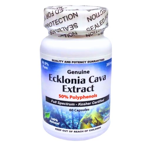 Ecklonia Cava Premium Extract Maximum Strenght by Ford-Speranza - 300 mg per Cap / 600 mg Daily Supply Ecklonia Cava Premium Extract Maximum Strenght by Ford-Speranza - 300 mg per Cap / 600 mg Daily Supply