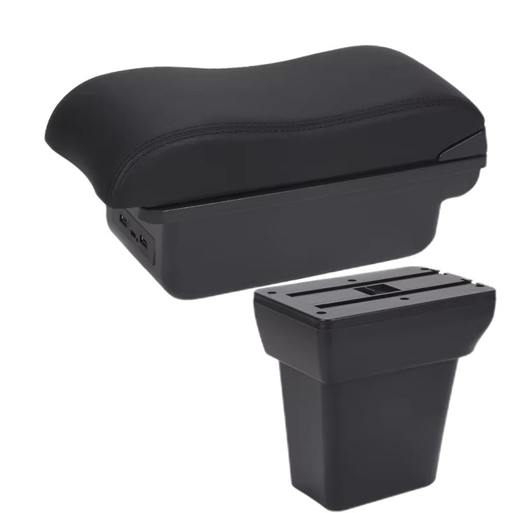 Sxqpocar B2 Black Line 3Usb For Ford Ecosport 2009 Car Armrest Box Auto Storage Box Replacement Parts