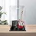 Produktbild AZIZAT Staubdichte Vitrine, Acryl, transparent, Staubdicht, Displaybox für Lego 21329 Fender Stratocaster Bauset, Sammlerstücke, Modell (nur Aufbewahrungsbox) (3 mm)