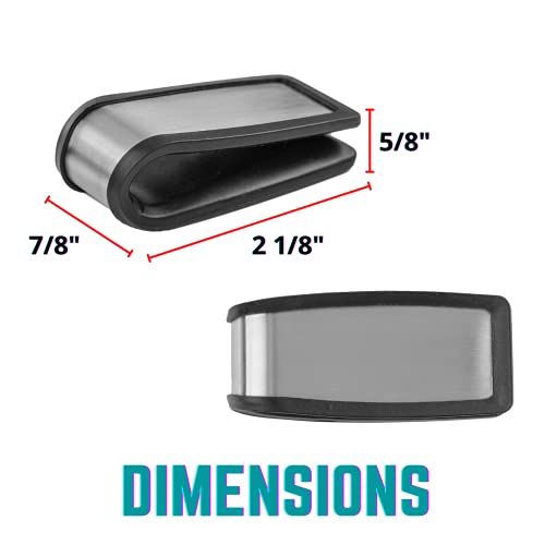 Personalized Magnetic Money Clip For Men, Custom Engraved Wedding Groomsmen Gift #TOP1