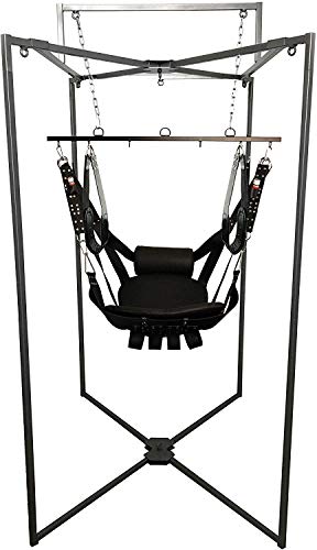 Exclusieve VIP Leather Sling Liefde Swing Sex Sling seksschommel uit zacht leder - with Accessories BDSM SM Erotic Game… - Afbeelding 4