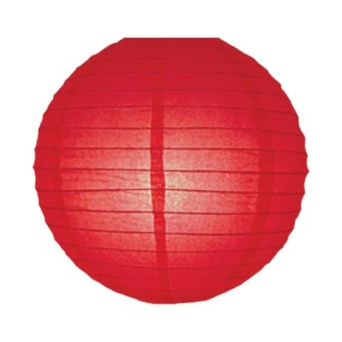Paper Lantern 12''(30cm) Light Shade Lampshade In Red Cover