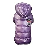 【Tela impermeable】Tela resistente al viento resistente al agua, es aplicable para los días lluviosos. Evite que los perros se resfríe después de estar expuestos a la lluvia en invierno. El forro hecho de la franela plus es amigable con la piel y cálido, no es fácil de pegar el cabello.