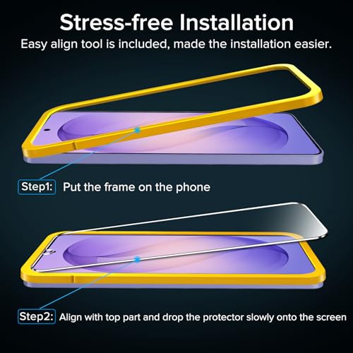 ivoler für Samsung Galaxy S26 Ultra Panzer Schutz Glas, mit Einfache Installationswerkzeug, 9H Härte Schutzfolie, HD-Klar, Kratzfest, Anti-Bläschen, Anti-Fingerabdruck, Kompatibel mit Hülle, 3 Stück 3