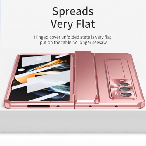 Coque Galaxy Z Fold 4 or rigide premium antichoc protection complete