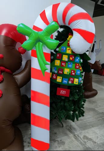 HMGDFUE 2,1 M De Canne en Bonbon De NoëL Cover