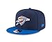 NBA Oklahoma City Thunder Adult Men NBA 9Fifty 2Tone Snapback Cap,Osfa,Navy
