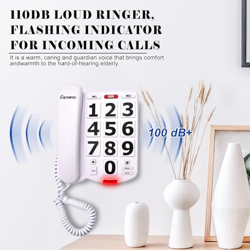 Excelltel EX-LD-265 Landline Phones For Seniors thumb #2