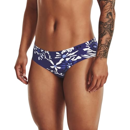 Image of Under Armour Pure Stretch Hipster 3-Pack Baja Blue /Sonar Blue /Sonar Blue XL (US 16)