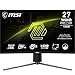 MSI MAG 27CQ6PF Écran Gaming incurvé FHD de 27" - Dalle Rapid VA 2560 x 1440 1500R, 180 Hz / 0,5ms (GtG, Min.), AMD FreeSync - DP 1.2a, HDMI 2.0b CEC
