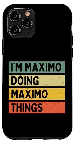 I'm Maximo Doing Maximo Things �ʔ������� �X�}�z�P�[�X iPhone 11 Pro �p