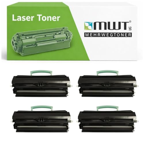 Toner compatible Lexmark X363 X364 remplace la cartouche vide 00X264H11G pack noir longue durée