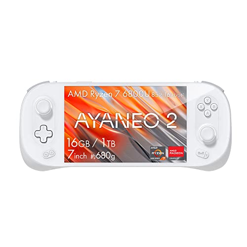 Amazon | AYANEO 2 国内正規版 Ryzen7 6800U/ 7インチ/ FHD/大容量