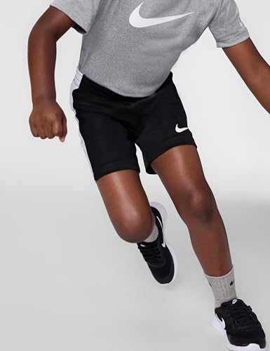 Image of Nike Boys' Dri-FIT Swoosh Logo T-Shirt and Mesh Shorts 2-Piece Outfit Set