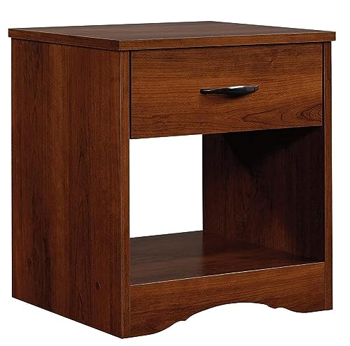 Image of Solid Sheesham Wood Bedside Table Fully Assembled-Mid Century Modern Wooden Nightstand Side End Table with 2 Drawers-Multipurpose Use for Bedroom Living Room | (Honey Finish)