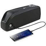 Joyisi 52V Ebike Battery 20AH Lithium ion Bike Battery with 3A Charger and BMS Protection Board for