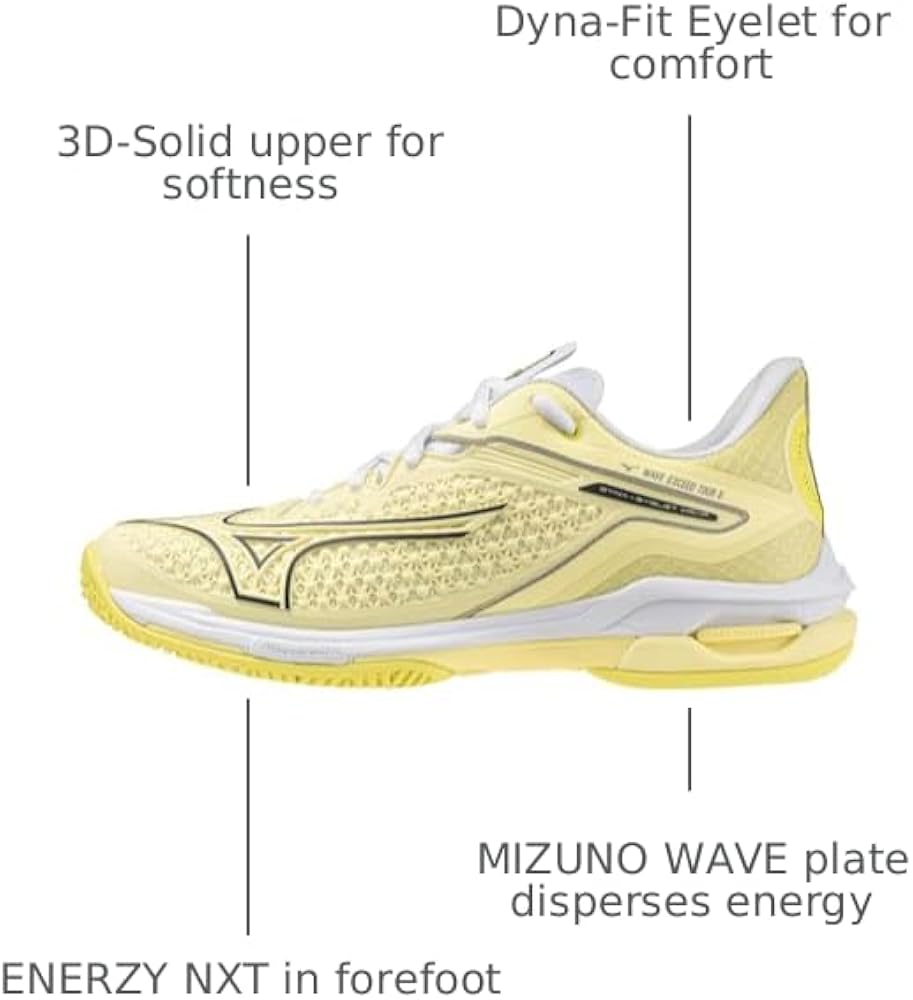 Amazon.com | Mizuno Wave Exceed Tour 6 AC Women's Racquet Sports